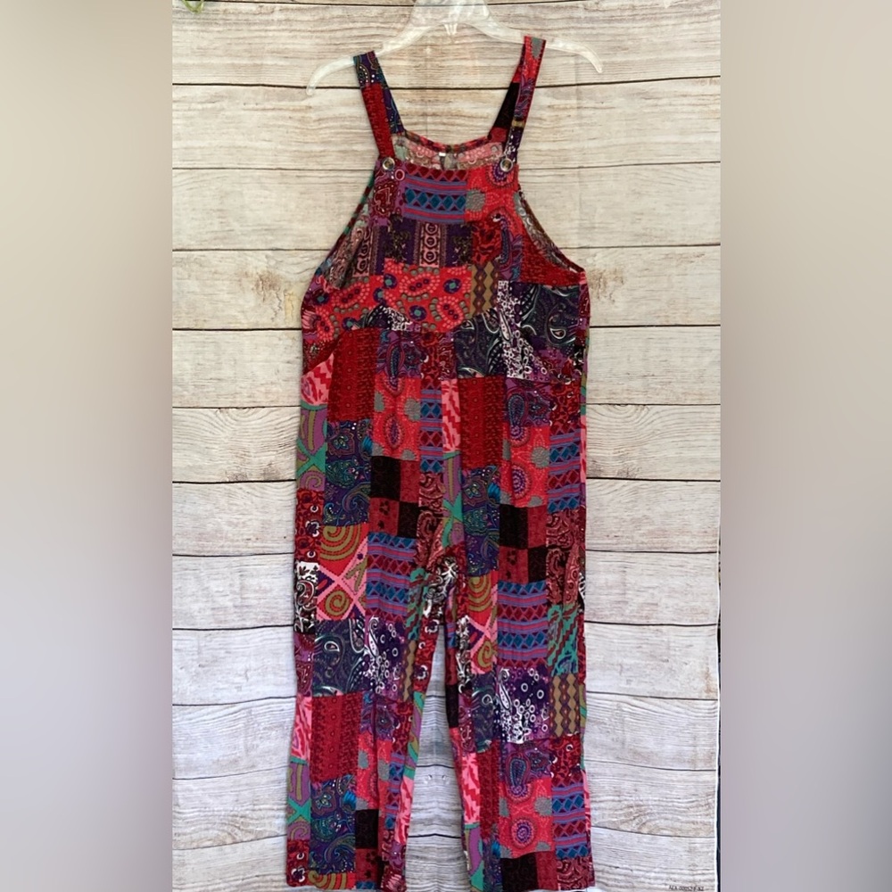 Colorful Patchwork Jumpsuit